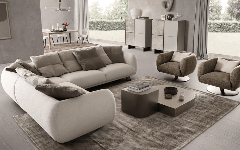 Corner sofa L shaped sofa factory lohabour