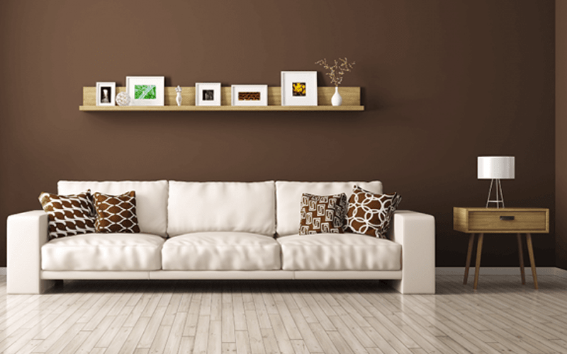 White modern couch lohabour