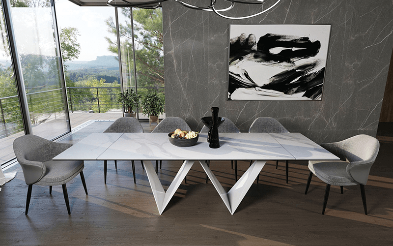 Ceramic dining table lohabour