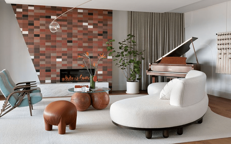 Modern living room furniture sofa by Lohabour