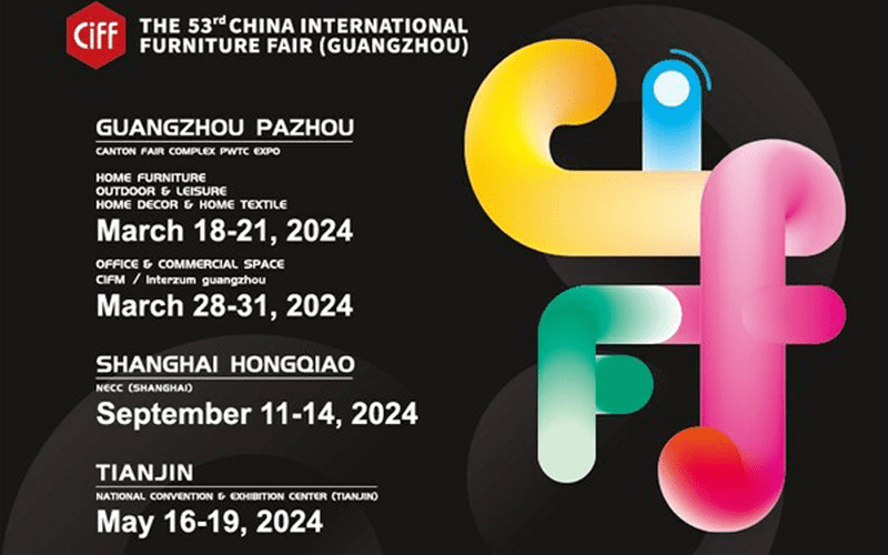 China International Furniture Fair CIFF Guangzhou furniture sourcing exhibition