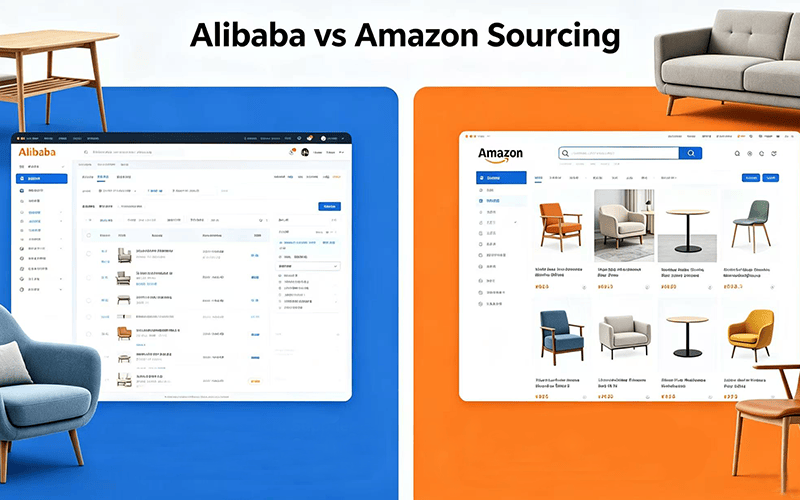 Customized furniture sourcing from Alibaba suppliers in China