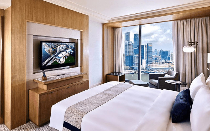 Hotel furniture TV stand for modern hotel guest room