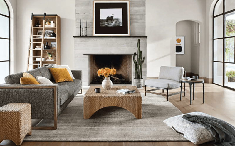 Combining Wood, Fabric, Leather, Glass and Metal
