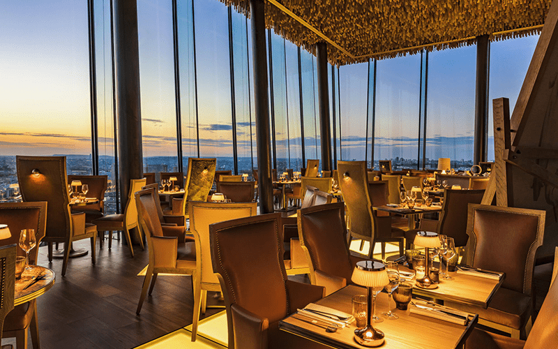 Restaurant furniture dining table and chairs by Lohabour