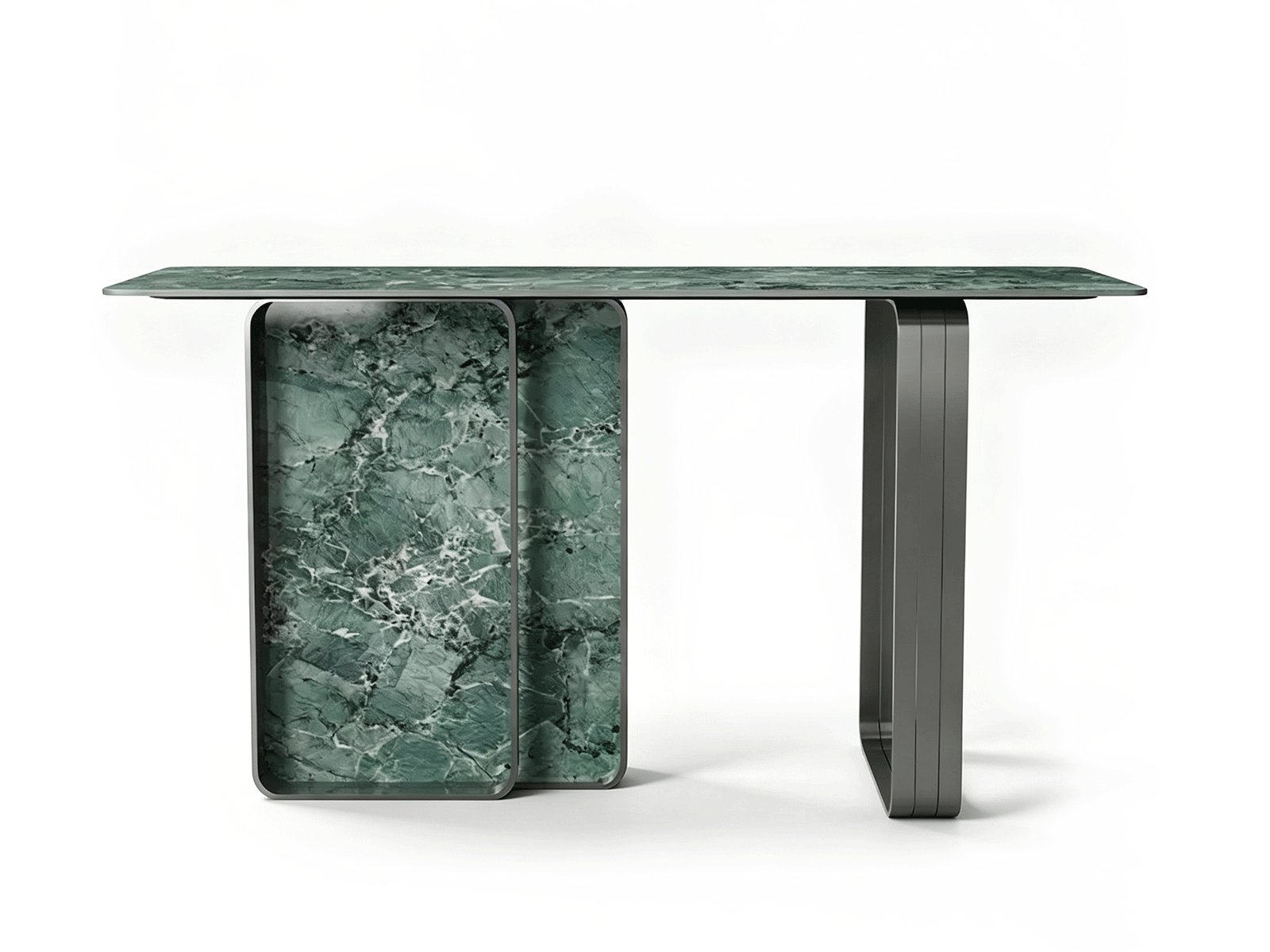 Arcus — Arcus Console Table | Marble & Sculptural Metal