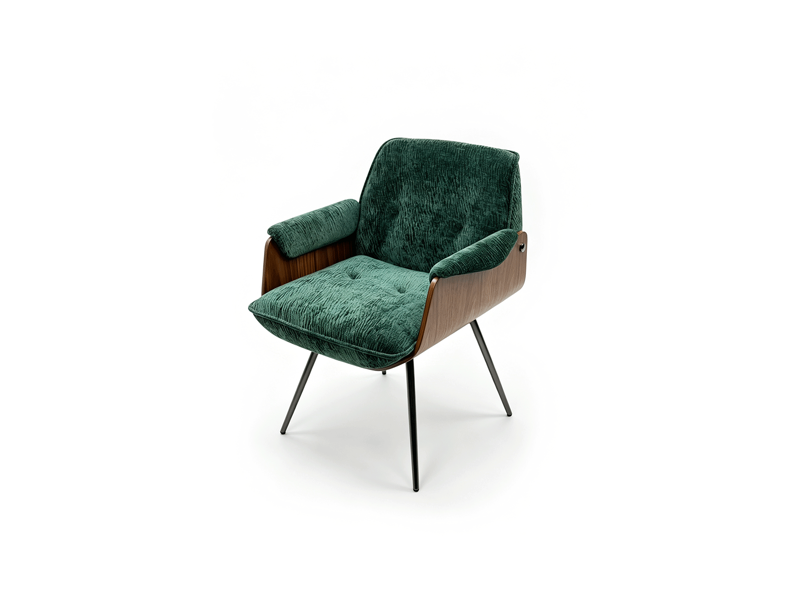 Velluto — Velvet Upholstered Dining Chair
