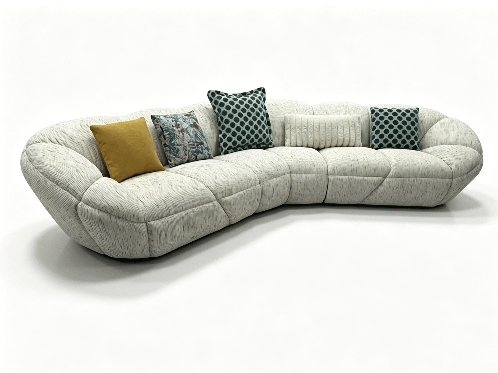 Petal — Curved Modular Sectional Sofa