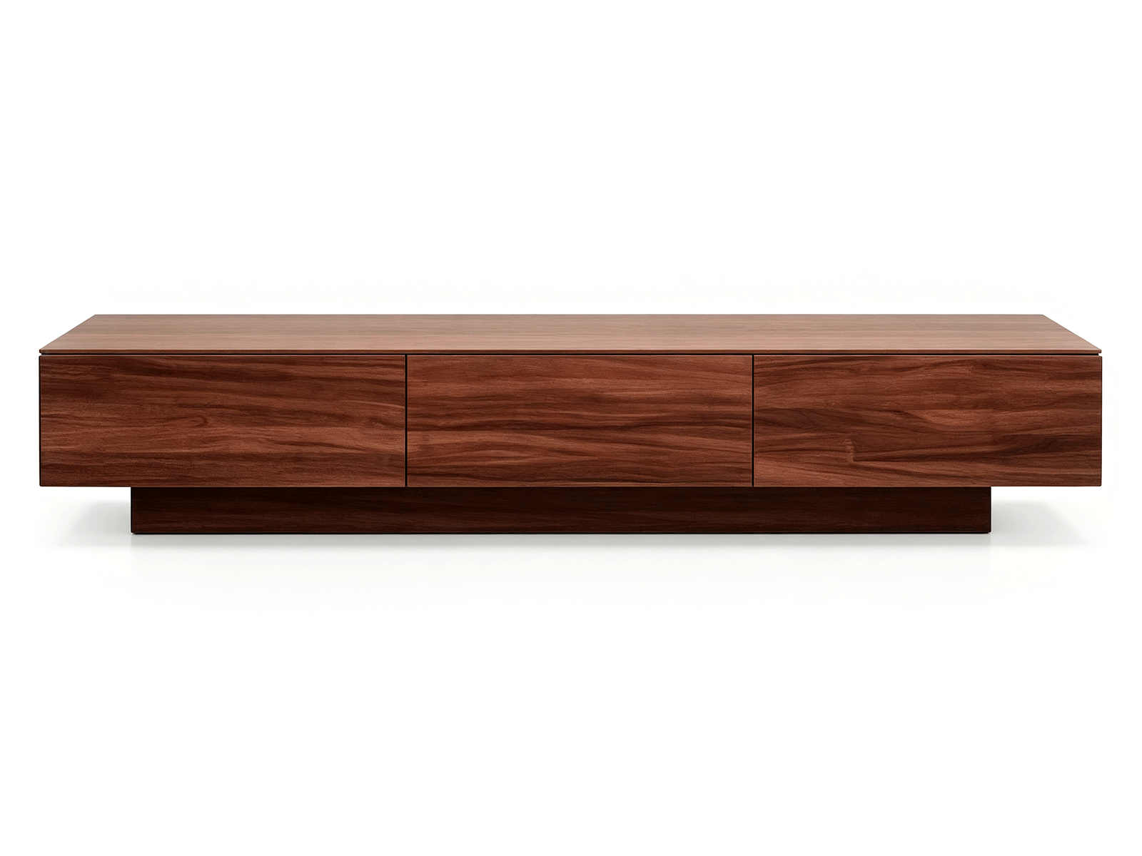 Horizon — Horizon Walnut TV Unit | Modern Low-Profile Media Console | Lohabour