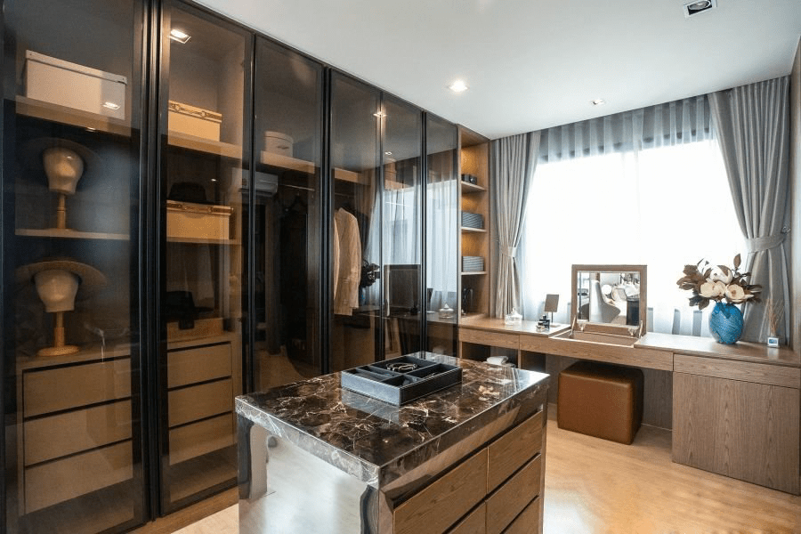 Storage Designed as Part of the Interior.