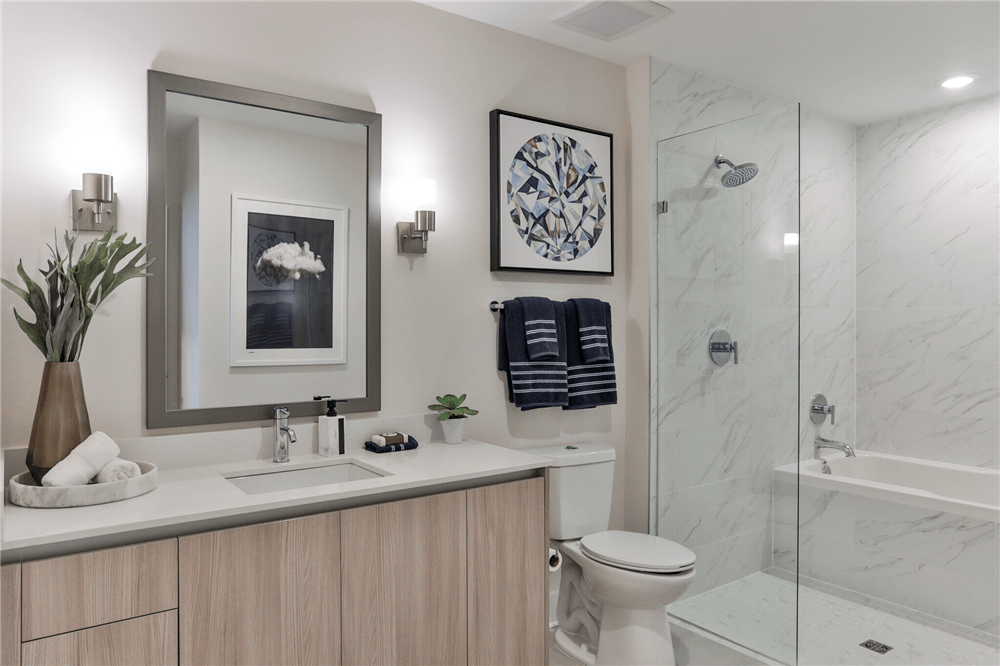 Bathroom vanity cabinetry