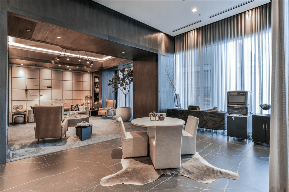 Modern apartment seating
