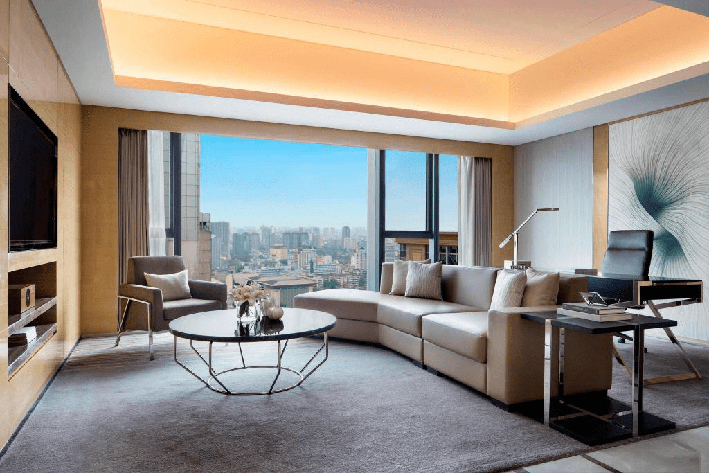 A Refined Furniture Language for the Suites.