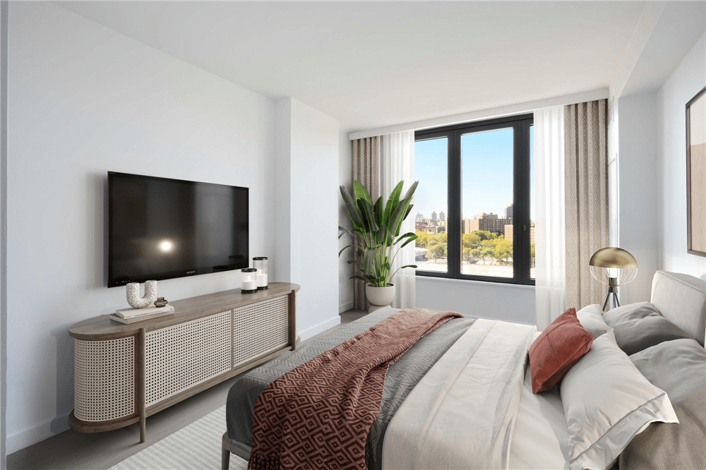 King-size bed