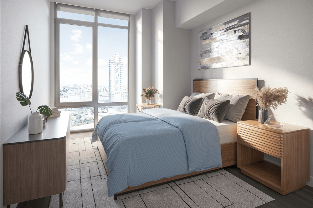 Queen-size bed