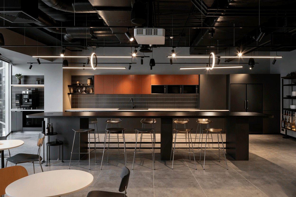 A Social Workplace Environment Beyond the Desk.